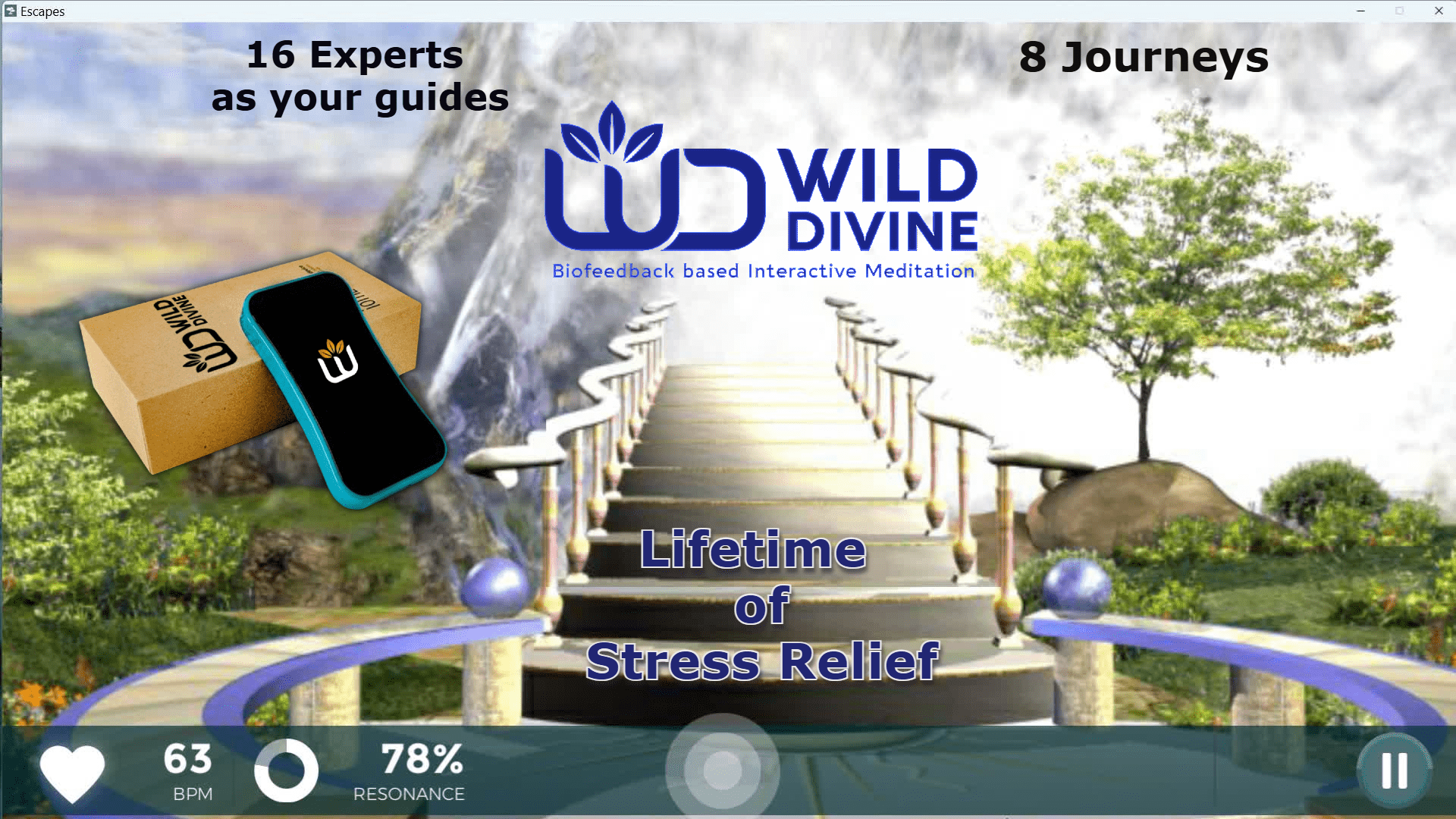 Wild Divine Mindfulness Biofeedack